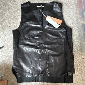 New with tags J Brand leather tank.